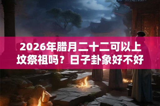 2026年腊月二十二可以上坟祭祖吗？日子卦象好不好？