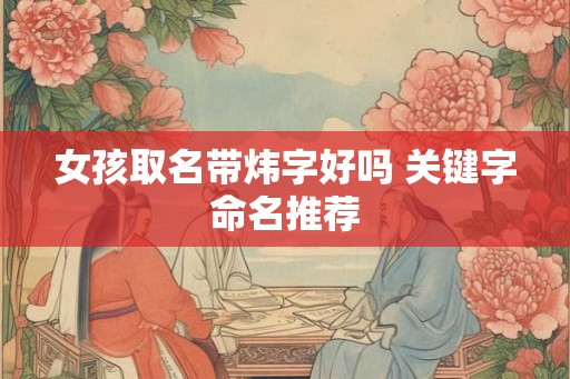 女孩取名带炜字好吗 关键字命名推荐