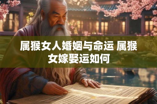 属猴女人婚姻与命运 属猴女嫁娶运如何 属猴女人婚姻与命运 属猴女嫁娶运如何