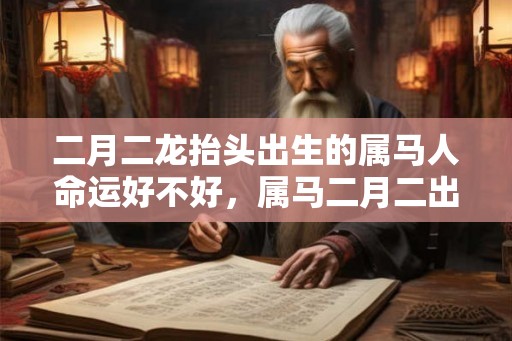 二月二龙抬头出生的属马人命运好不好，属马二月二出生好吗？