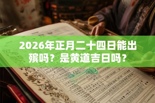 2026年正月二十四日能出殡吗?是黄道吉日吗? 2026年正月二十四日能出殡吗?是黄道吉日吗?