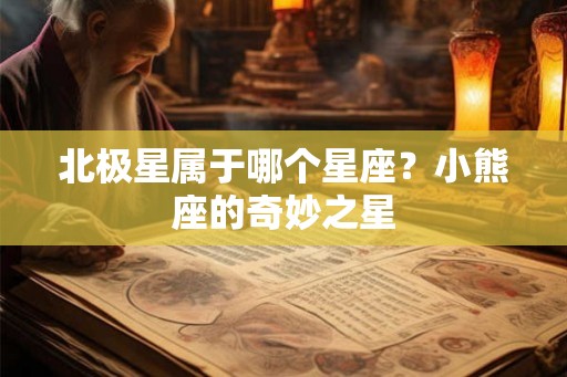 北极星属于哪个星座？小熊座的奇妙之星