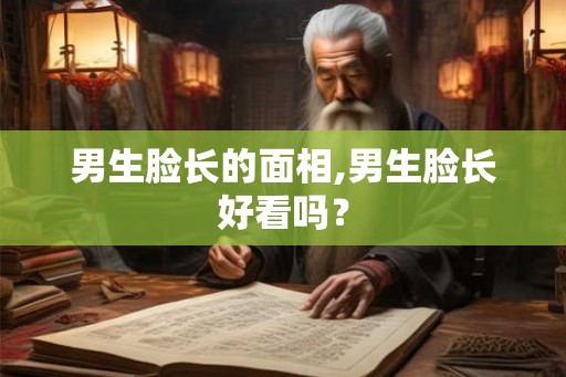 男生脸长的面相,男生脸长好看吗？