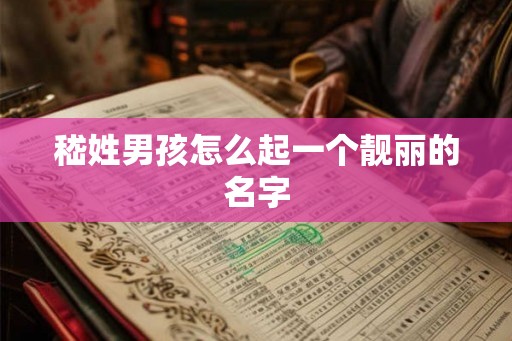 嵇姓男孩怎么起一个靓丽的名字 嵇姓男孩怎么起一个靓丽的名字