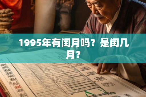 1995年有闰月吗？是闰几月？