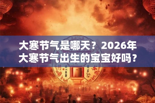 大寒节气是哪天？2026年大寒节气出生的宝宝好吗？