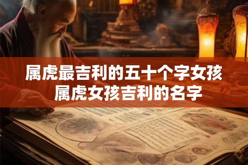 属虎最吉利的五十个字女孩  属虎女孩吉利的名字