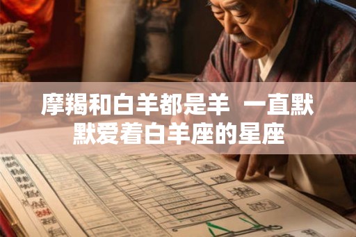 摩羯和白羊都是羊  一直默默爱着白羊座的星座