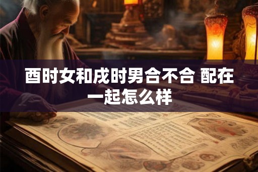 酉时女和戌时男合不合 配在一起怎么样