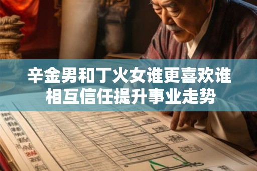 辛金男和丁火女谁更喜欢谁 相互信任提升事业走势 辛金男和丁火女谁更喜欢谁 相互信任提升事业走势