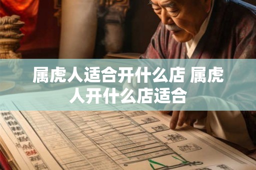 属虎人适合开什么店 属虎人开什么店适合 属虎人适合开什么店 属虎人开什么店适合