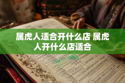 属虎人适合开什么店 属虎人开什么店适合