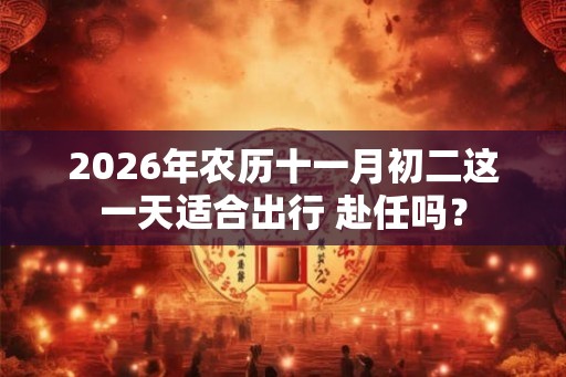 2026年农历十一月初二这一天适合出行 赴任吗？