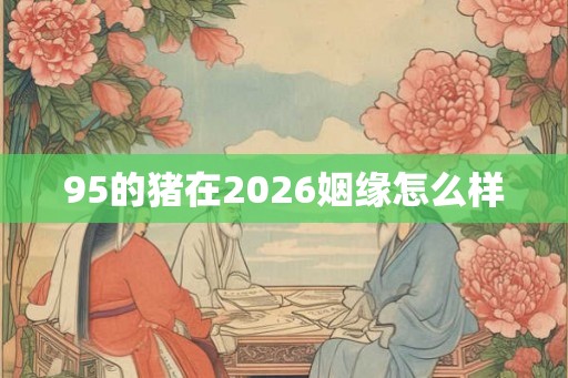 95的猪在2026姻缘怎么样 95的猪在2026姻缘怎么样