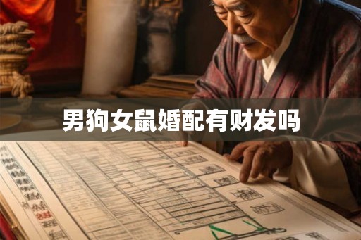 男狗女鼠婚配有财发吗