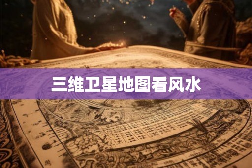 三维卫星地图看风水