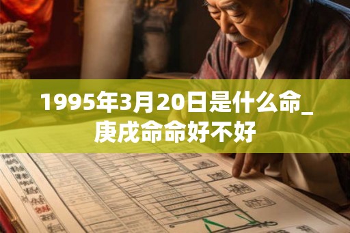 1995年3月20日是什么命_庚戌命命好不好