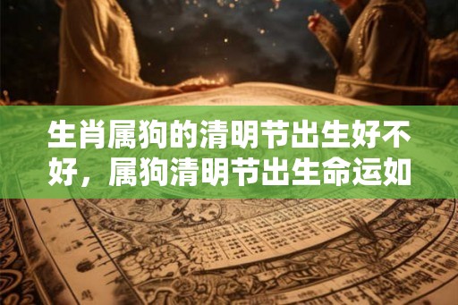 生肖属狗的清明节出生好不好，属狗清明节出生命运如何？