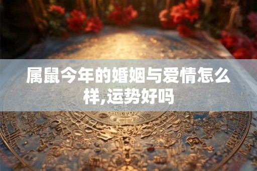 属鼠今年的婚姻与爱情怎么样,运势好吗
