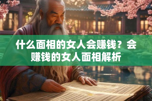 什么面相的女人会赚钱？会赚钱的女人面相解析