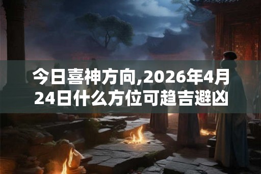 今日喜神方向,2026年4月24日什么方位可趋吉避凶