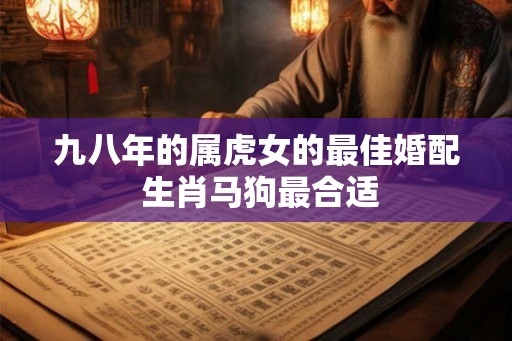 九八年的属虎女的最佳婚配 生肖马狗最合适