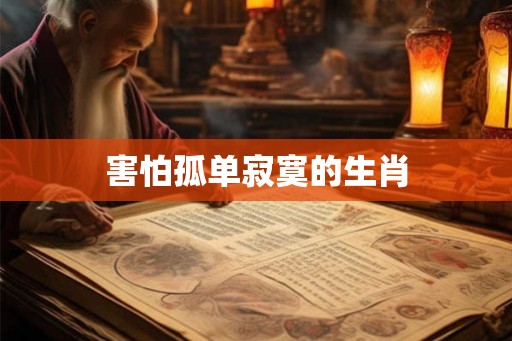 害怕孤单寂寞的生肖 害怕孤单寂寞的生肖