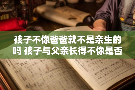 孩子不像爸爸就不是亲生的吗 孩子与父亲长得不像是否不是亲生的