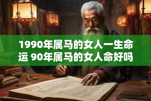 1990年属马的女人一生命运 90年属马的女人命好吗