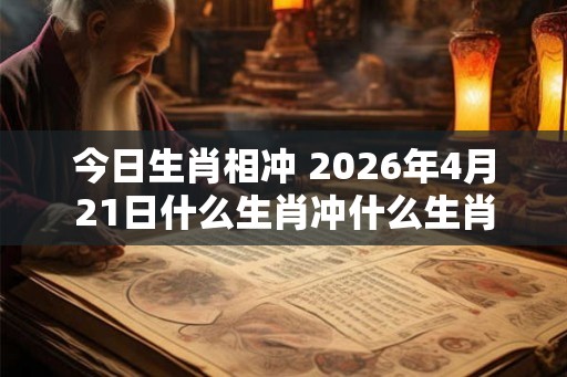 今日生肖相冲 2026年4月21日什么生肖冲什么生肖 今日生肖相冲 2026年4月21日什么生肖冲什么生肖