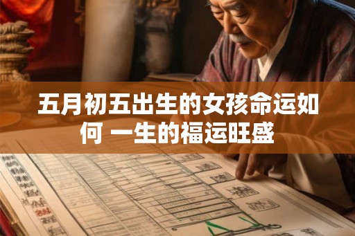 五月初五出生的女孩命运如何 一生的福运旺盛 五月初五出生的女孩命运如何 一生的福运旺盛