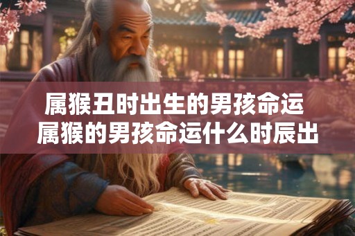 属猴丑时出生的男孩命运 属猴的男孩命运什么时辰出生好 属猴丑时出生的男孩命运 属猴的男孩命运什么时辰出生好
