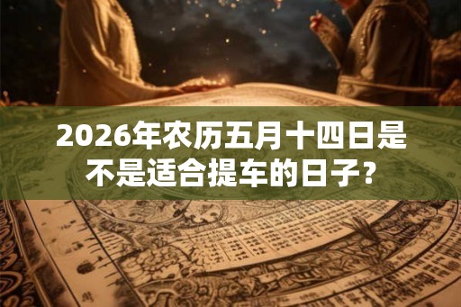 2026年农历五月十四日是不是适合提车的日子？