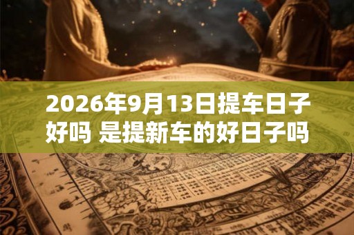 2026年9月13日提车日子好吗 是提新车的好日子吗
