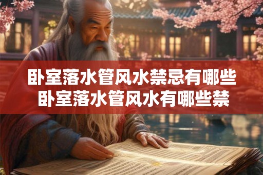 卧室落水管风水禁忌有哪些 卧室落水管风水有哪些禁忌