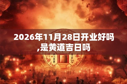 2026年11月28日开业好吗,是黄道吉日吗 2026年11月28日开业好吗,是黄道吉日吗
