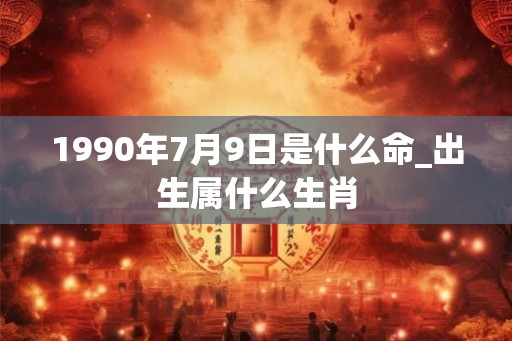 1990年7月9日是什么命_出生属什么生肖 1990年7月9日是什么命_出生属什么生肖