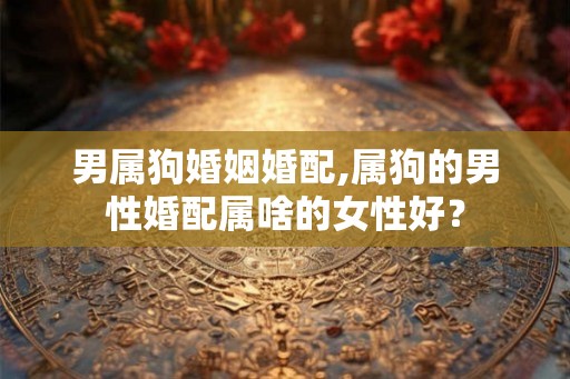 男属狗婚姻婚配,属狗的男性婚配属啥的女性好? 男属狗婚姻婚配,属狗的男性婚配属啥的女性好?