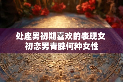 处座男初期喜欢的表现女 初恋男青睐何种女性