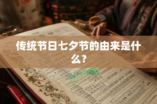 传统节日七夕节的由来是什么？