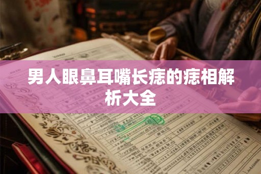男人眼鼻耳嘴长痣的痣相解析大全 男人眼鼻耳嘴长痣的痣相解析大全