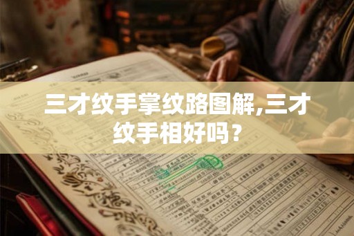 三才纹手掌纹路图解,三才纹手相好吗？