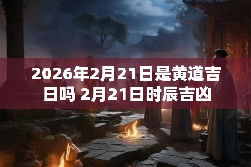 2026年2月21日是黄道吉日吗 2月21日时辰吉凶