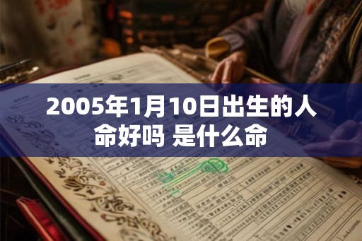 2005年1月10日出生的人命好吗 是什么命