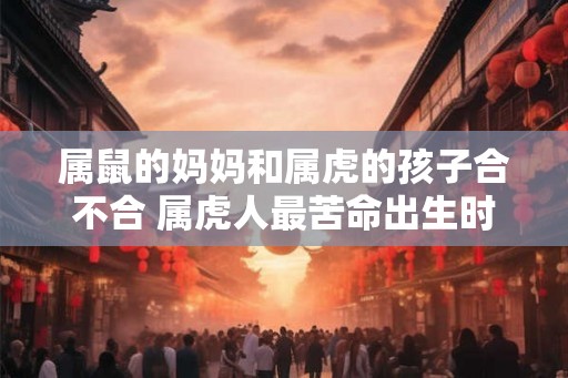 属鼠的妈妈和属虎的孩子合不合 属虎人最苦命出生时辰