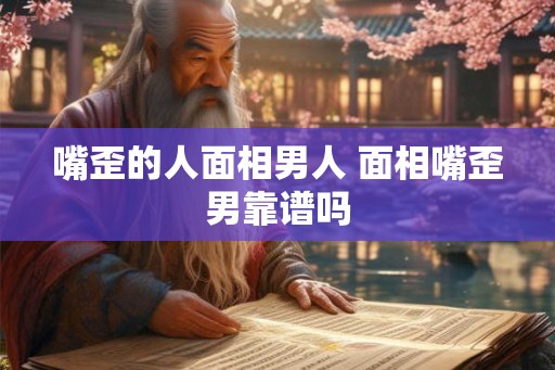 嘴歪的人面相男人 面相嘴歪男靠谱吗