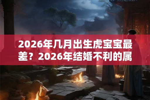 2026年几月出生虎宝宝最差？2026年结婚不利的属相是什么？