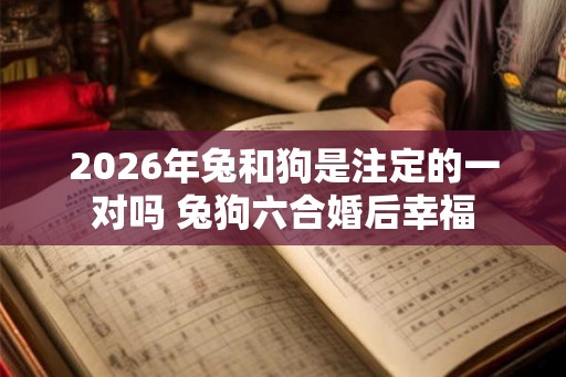 2026年兔和狗是注定的一对吗 兔狗六合婚后幸福