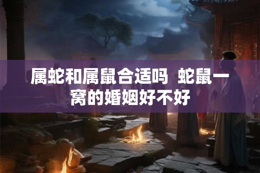 属蛇和属鼠合适吗  蛇鼠一窝的婚姻好不好