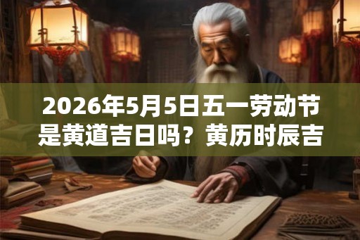 2026年5月5日五一劳动节是黄道吉日吗？黄历时辰吉凶如何？